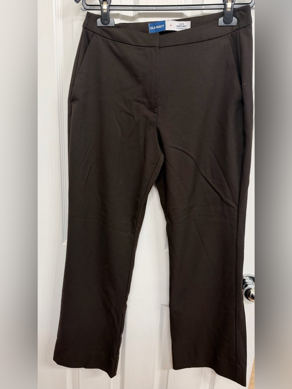 Old Navy Women's Dark Brown Boot Cut Trousers
